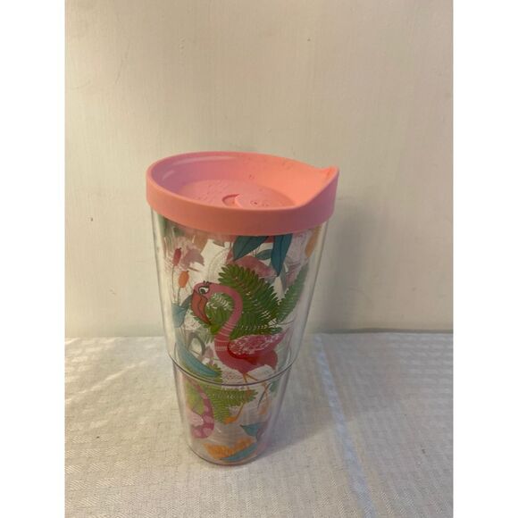 Tervis cup 24oz Pink Flamingo - Picture 1 of 3